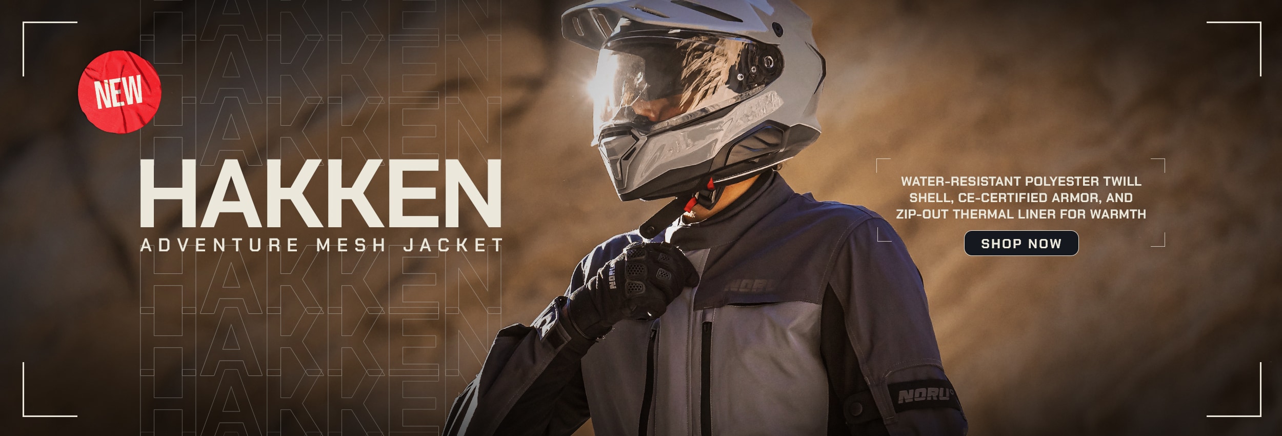 NEW NORU Hakken Adventure Mesh Jacket